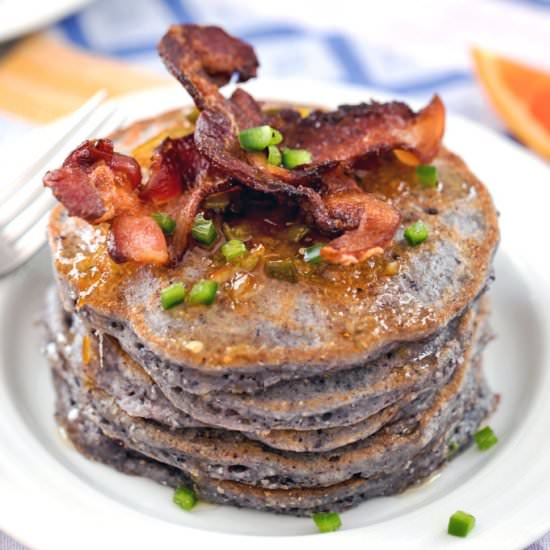Jalapeño Cornmeal Pancakes