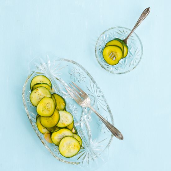 Quick Bread and Butter Pickles