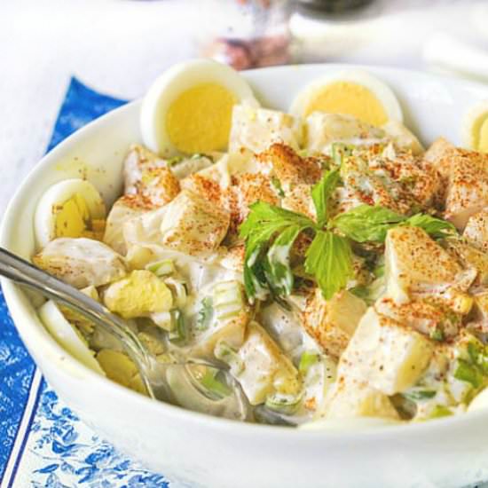 Low Carb Potato-less Salad
