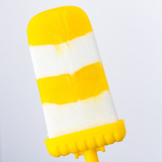 Mango Coconut Popsicles