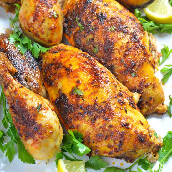 Slow Cooker Rotisserie Chicken