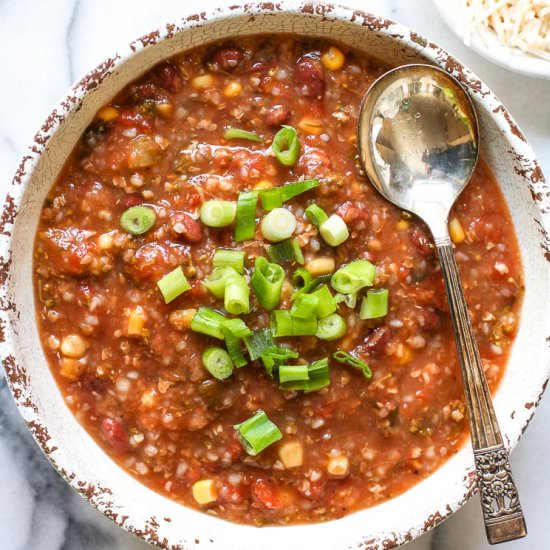 Instant Pot Spring Vegetable Soup