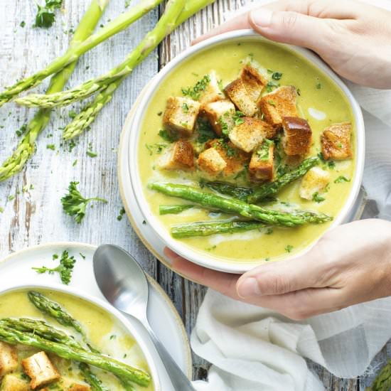 Cream of Asparagus Soup