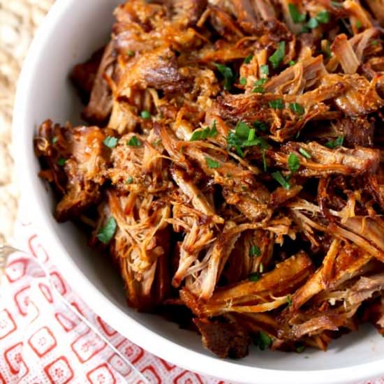 Instant Pot Pulled Pork BBQ