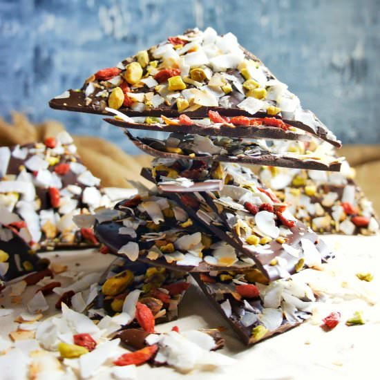 Dark Chocolate Bark