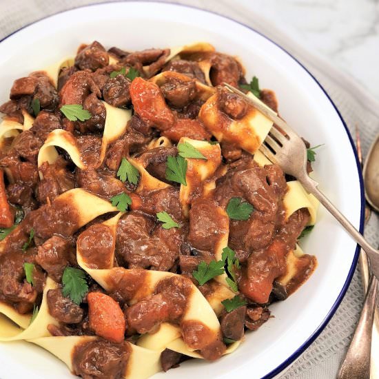 Lamb and Mushroom Ragu