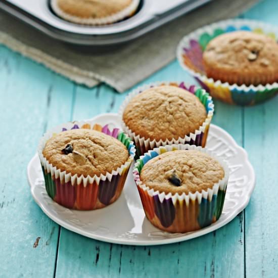 Banana & Prune Muffins