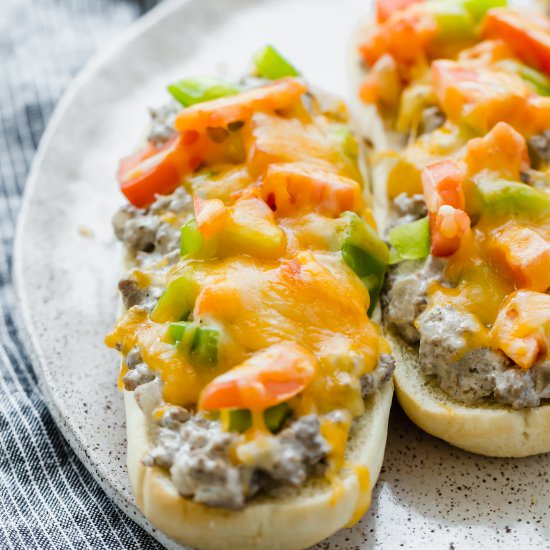 Beef Stroganoff Boats