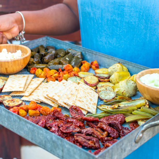 Vegetarian Mezze Platter