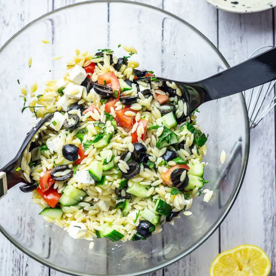 Greek Orzo Salad