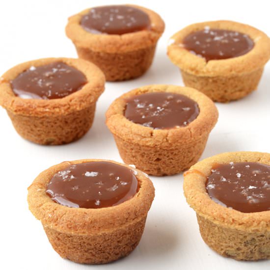 Caramel Cookie Cups