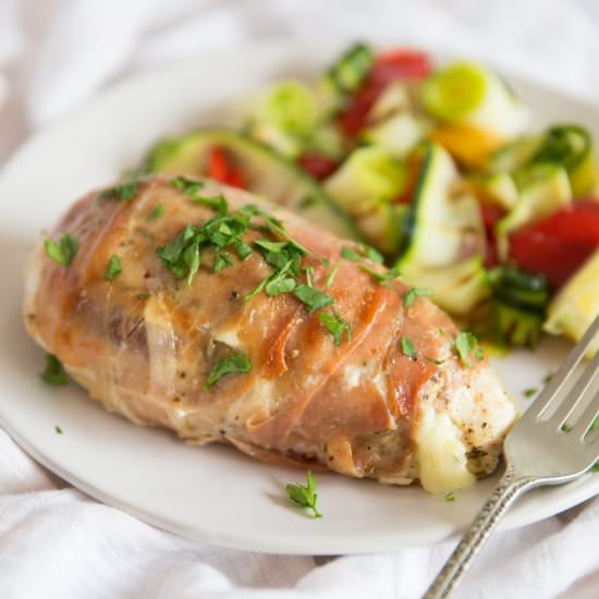 Antipasto Stuffed Chicken