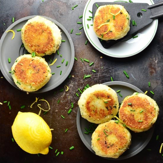 Easy Fish Cakes with Chives