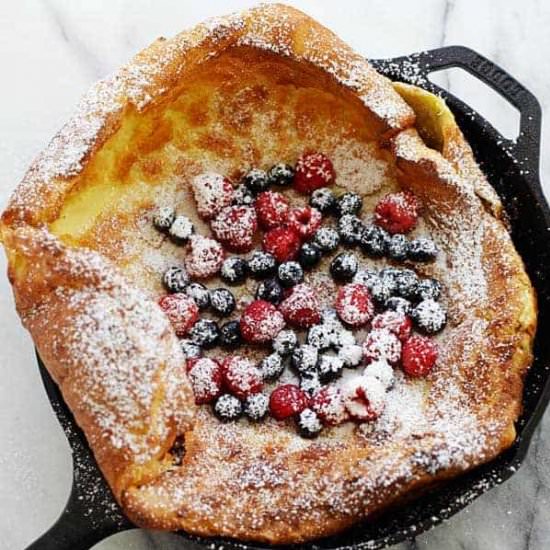 Easy Dutch Baby Pancake