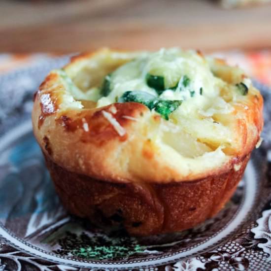 Spinach Breakfast Brioche