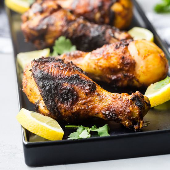 Grilled Chicken Shawarma Drumsticks