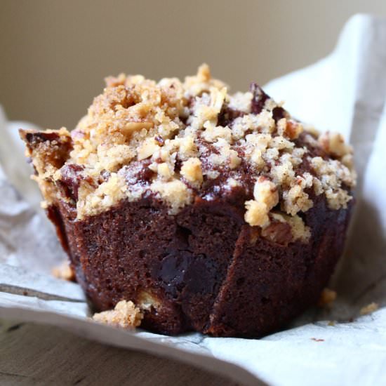 Vegan Chocolate Banana Muffins
