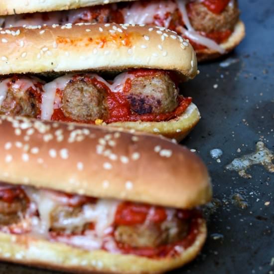 Easy Meatball Subs