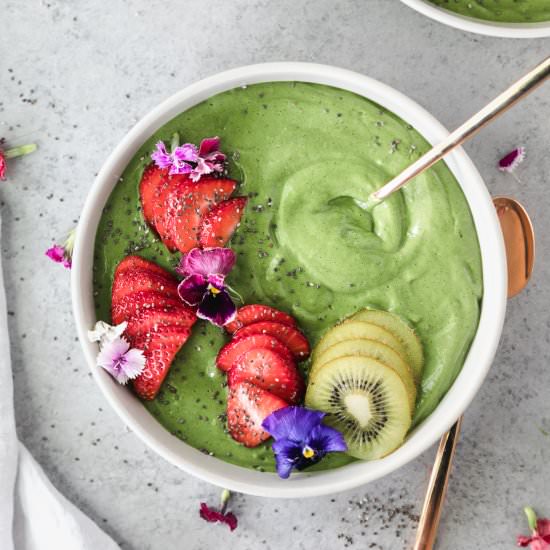 Healing Green Smoothie Bowls