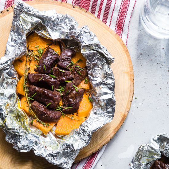 Garlic Steak & Potatoes