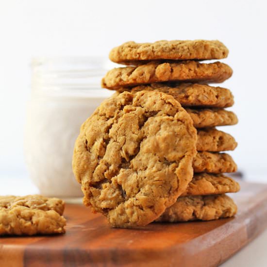 Vegan Oatmeal Cookies