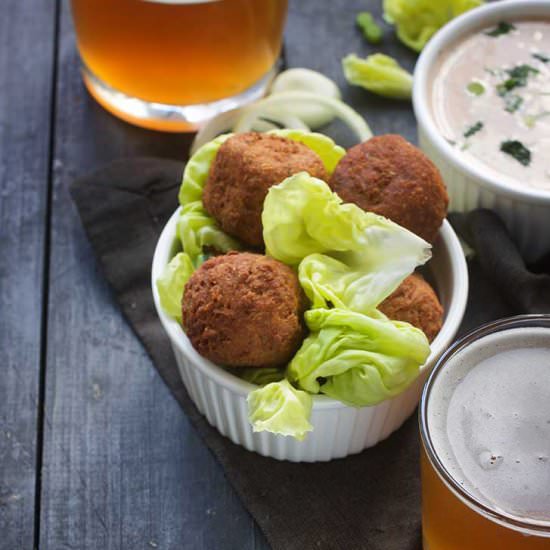 Vegan Spanish Potato Croquetas