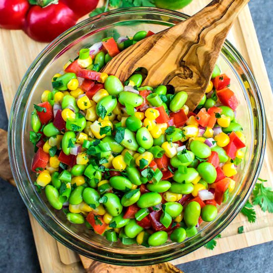 Cilantro Lime Edamame Salad