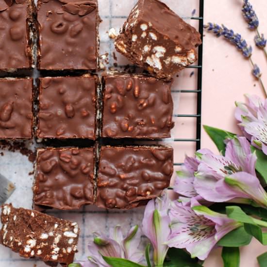 Chocolate Fudge Crunch Bars