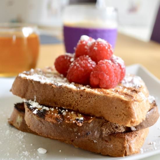 Raspberry French Toast