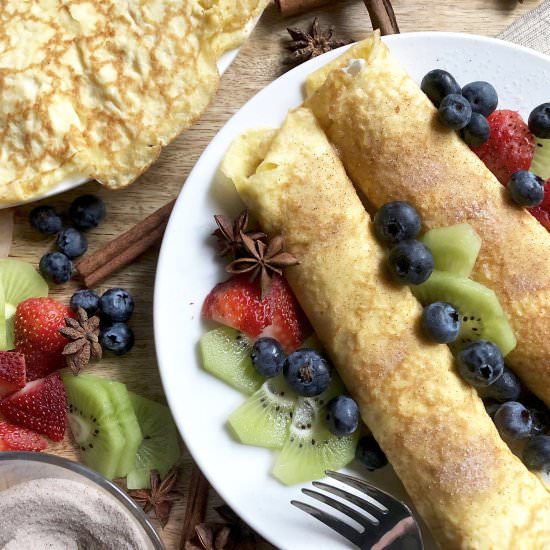 the best low carb crepes
