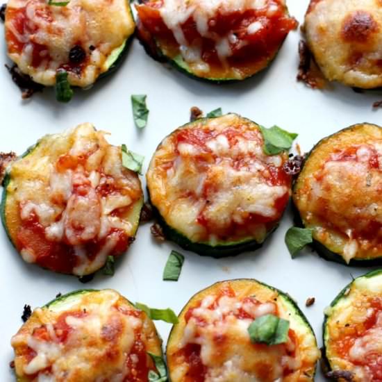 Zucchini Pizza Bites