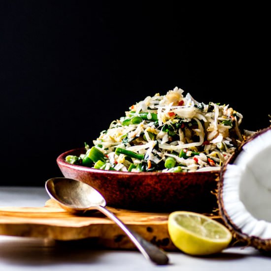 Balinese coconut salad