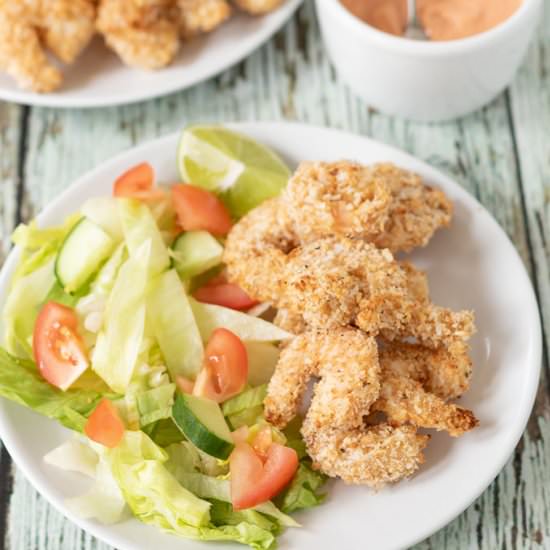 Coconut Prawns with Dipping Sauce