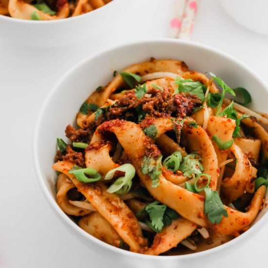 Xi’an-Style Cumin Lamb Noodles