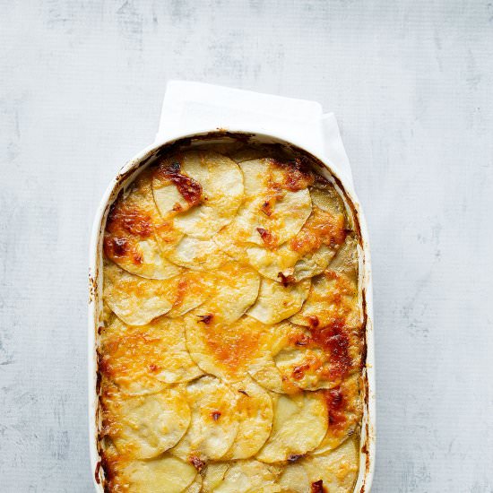 Pear & Potato Gratin