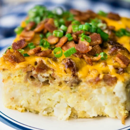Tater Tot Breakfast Casserole