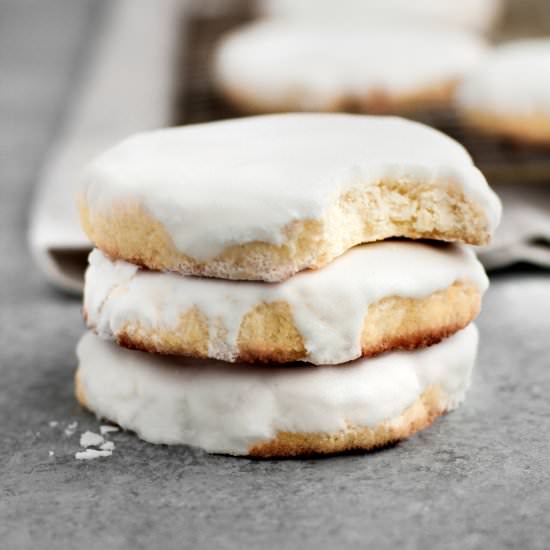 Low-Carb Glazed Sugar Cookies