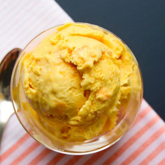 Coconut Mango Ice Cream