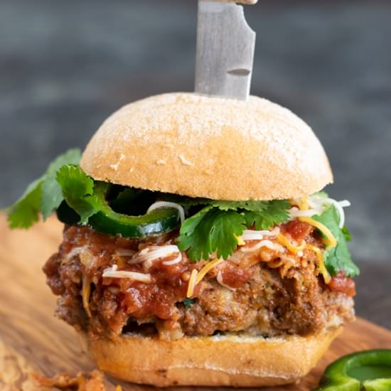 Southwestern Meatloaf Burger