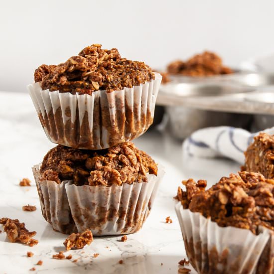 oatmeal banana muffins