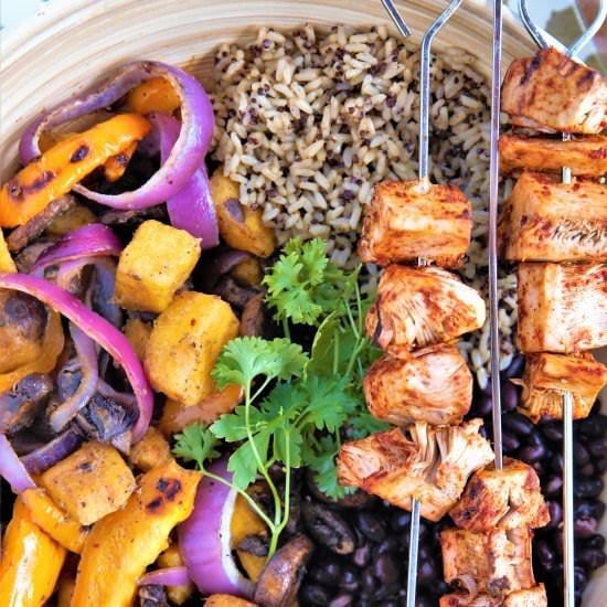 Chile Lime Jackfruit Bowl