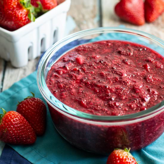 Mixed Berry Chia Seed Jam