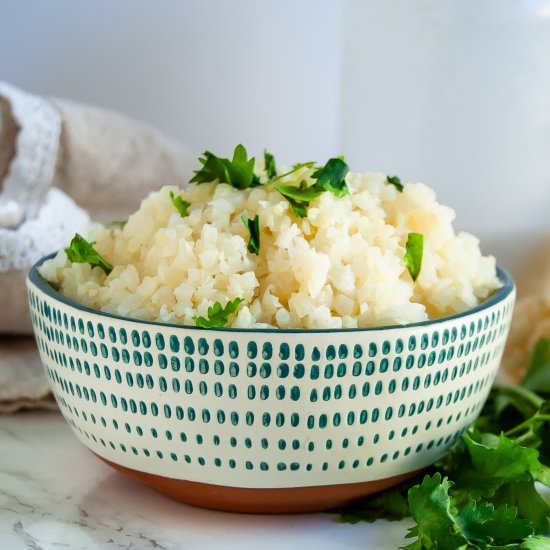 Coconut Cauliflower Rice