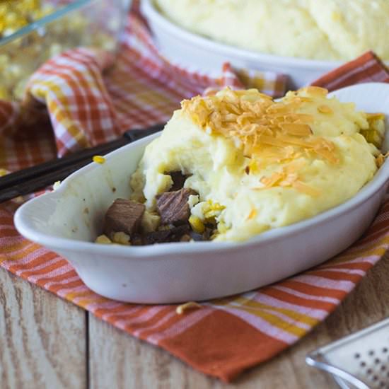 Smoked Brisket Shepherds Pie