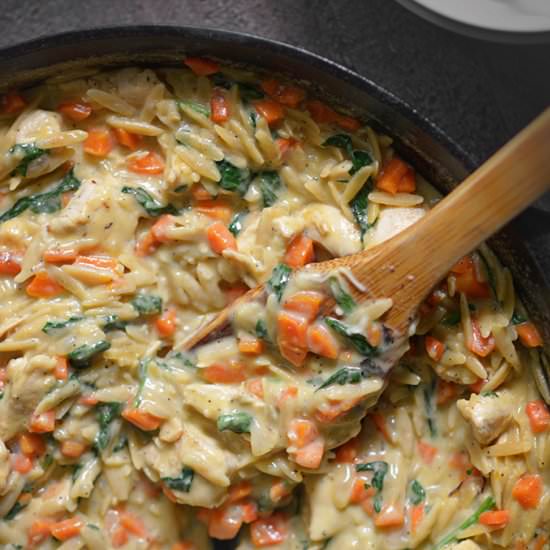 Creamy One-Pot Orzo
