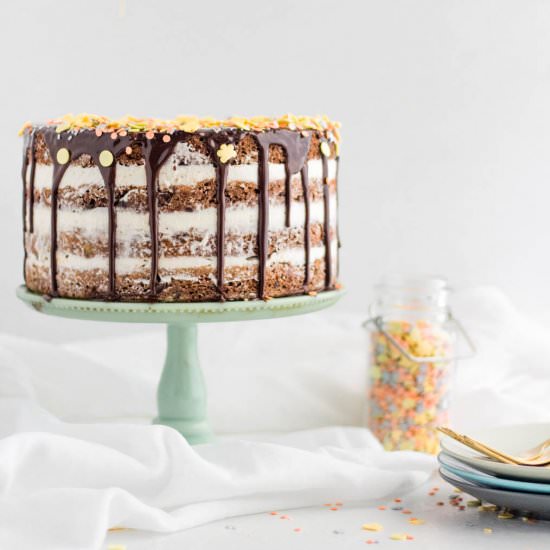Layered Cookie Cake