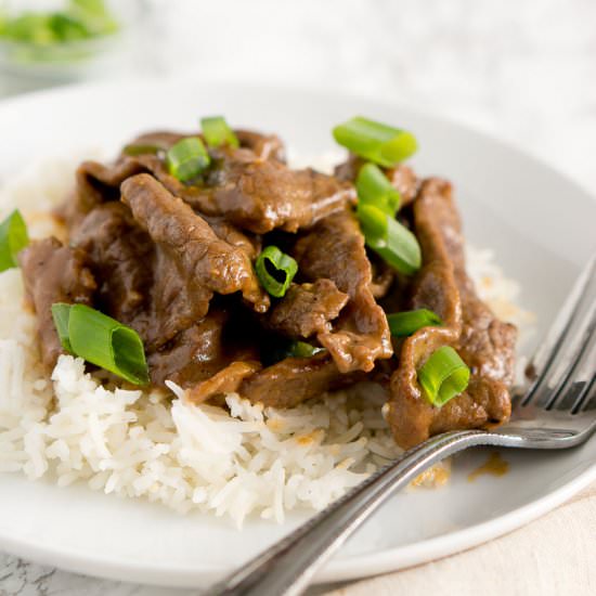 Mongolian Beef