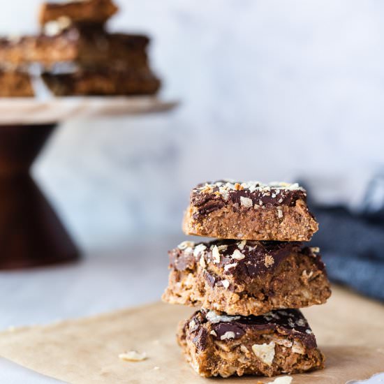 Paleo No Bake “Peanut Butter” Bars