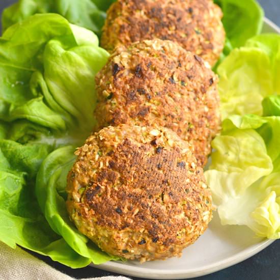 Zucchini Salsa Turkey Burgers