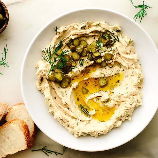 Dill Pickle Hummus
